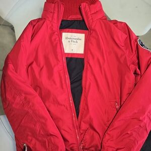 Abercrombie & Fitch Red Jacket